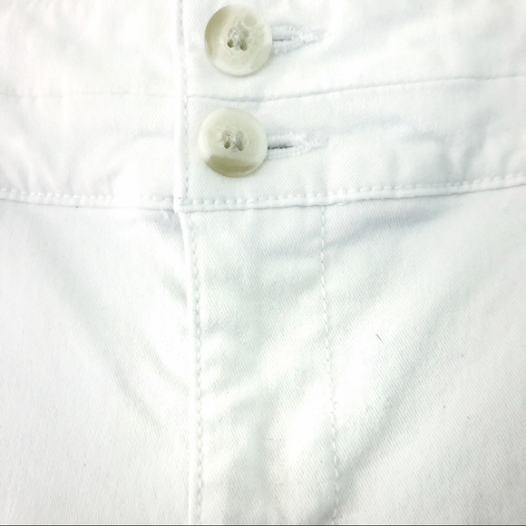 AMERICAN EAGLE White Straight Leg Ankle Pa… - Picture 5 of 8